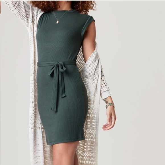 Francesca's Collections Dresses & Skirts - Ribbed Knit Mini Dress